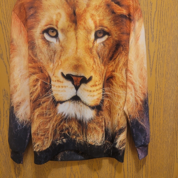 Lion Print Sweater - Picture 2 of 11